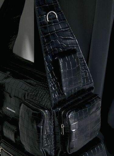 Superbusy Large Sling Bag Balenciaga Superbusy Large Sling Bag Black bal0155056