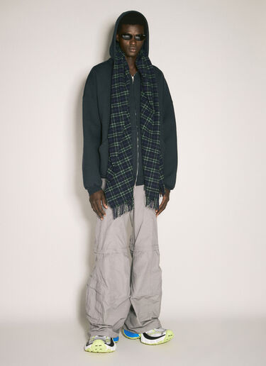 Balenciaga Unity Sports Icon スカーフフード付きスウェットシャツ ダークブルー bal0157010