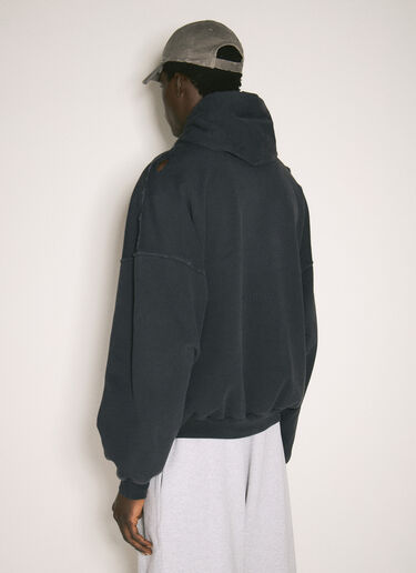 Paris Liberty Hooded Sweatshirt Balenciaga Paris Liberty Hooded Sweatshirt Black bal0157018