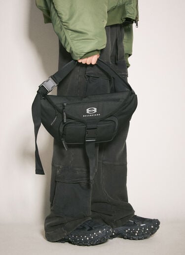 Balenciaga ユニティ ラージベルトバッグ ブラック bal0157054
