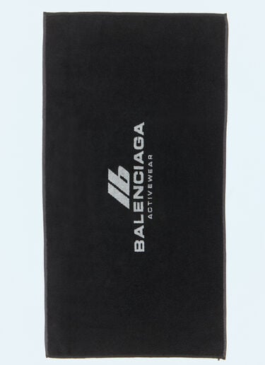 Balenciaga Activewear Gym Towel Black bal0157055