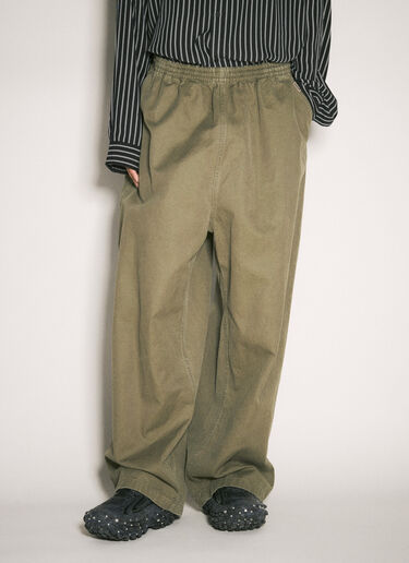 Balenciaga Baggy Pants Khaki bal0158002