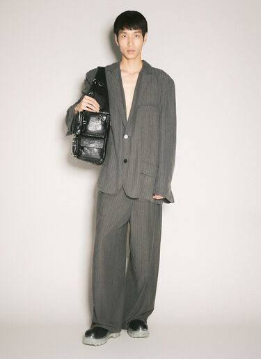 垂顺精裁长裤 Balenciaga 垂顺精裁长裤 灰色 bal0158004