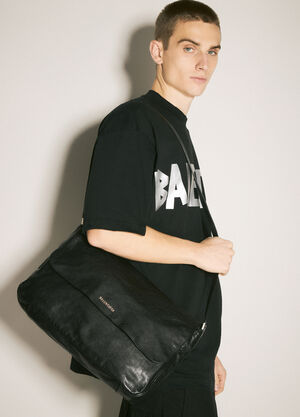 Balenciaga 그런지 미디엄 메신저 백 블랙 bal0158017