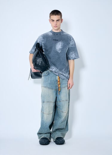 Baggy Panel Construction Jeans Balenciaga Baggy Panel Construction Jeans Blue bal0159004
