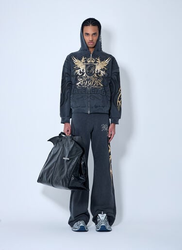 Balenciaga Tacky 拉链连帽运动衫  黑色 bal0159012