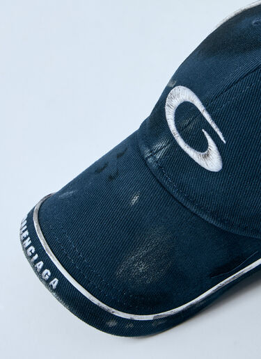 Balenciaga 트랙수트 베이스볼 캡  블루 bal0159026