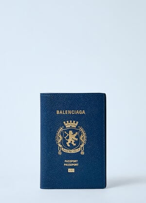Balenciaga 여권 케이스  블루 bal0159030