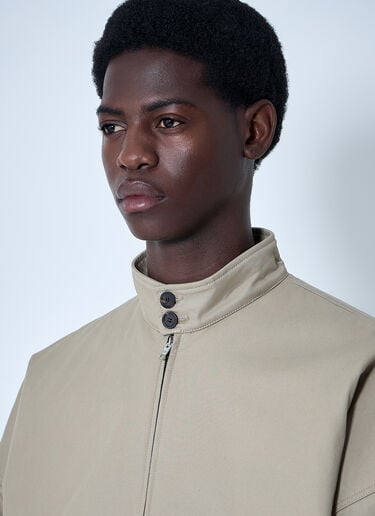 Round Harrington Jacket Balenciaga Round Harrington Jacket Beige bal0160001