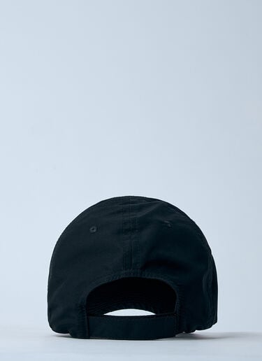 Logo Motif Baseball Cap Balenciaga Logo Motif Baseball Cap Black bal0160024
