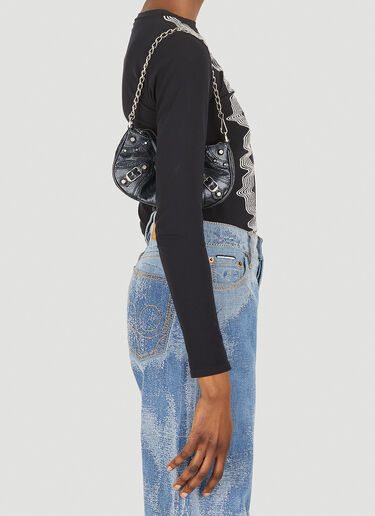Le Cagole Shoulder Bag Balenciaga Le Cagole Shoulder Bag Black bal0248097
