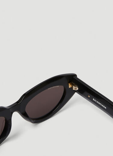 Rive Gauche Cat Sunglasses Balenciaga Rive Gauche Cat Sunglasses Black bal0249141