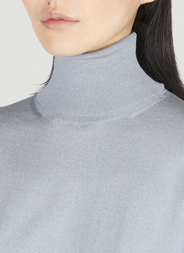 Balenciaga High Neck Sweater Grey bal0251015