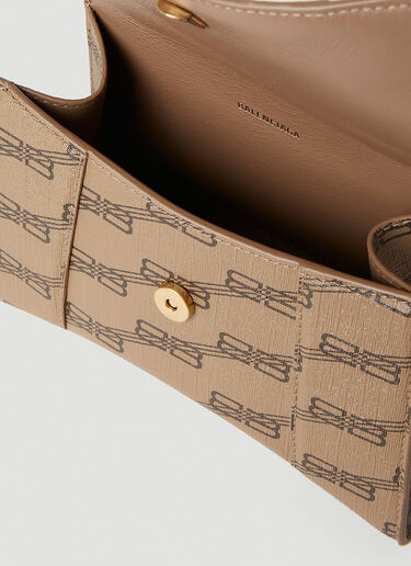 Balenciaga Hourglass XS Shoulder Bag Beige bal0251081