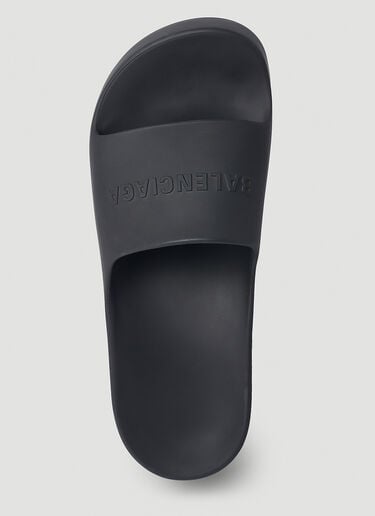 Chunky Platform Slides Balenciaga Chunky Platform Slides Black bal0252067