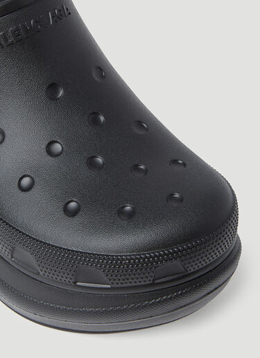 Balenciaga Platform Croc Mules Black bal0252069