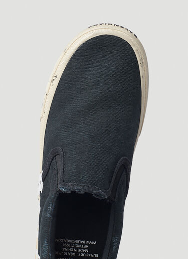 Balenciaga Paris Slip On Sneakers Black bal0252073
