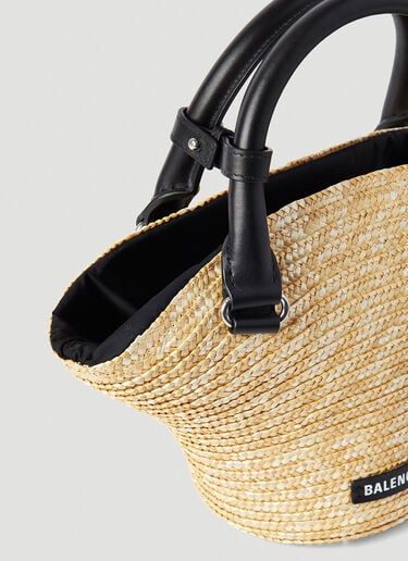 Mini Beach Tote Bag Balenciaga Mini Beach Tote Bag Beige bal0253052
