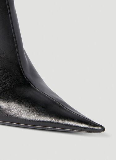 Balenciaga Witch 110 High Heel Ankle Boots Black bal0253075