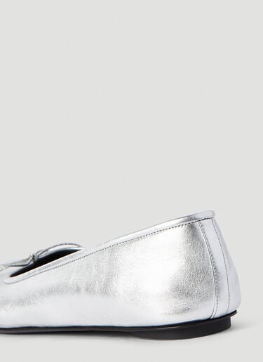 Fetish Anatomic Ballerina Flats Balenciaga Fetish Anatomic Ballerina Flats Silver bal0253091