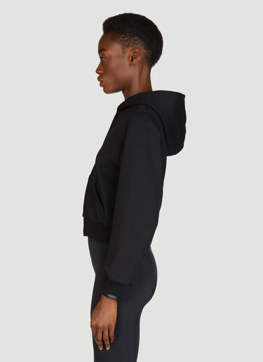 修身拉链连帽运动衫 Balenciaga 修身拉链连帽运动衫 黑色 bal0255026