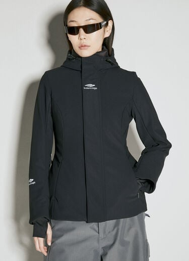 3B Sports Icon Ski Hourglass Parka Balenciaga 3B Sports Icon Ski Hourglass Parka Black bal0255100