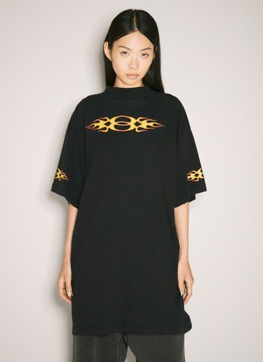 Burning Unity T 恤 Balenciaga Burning Unity T 恤 黑色 bal0257027