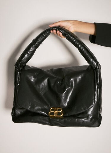 Large Monaco Sling Shoulder Bag Balenciaga Large Monaco Sling Shoulder Bag Black bal0257061