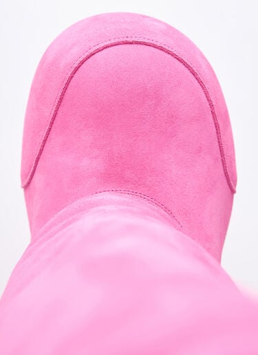 Alaska Faux-Fur Heeled Boots Balenciaga Alaska Faux-Fur Heeled Boots Pink bal0257069