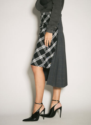 Taped Double Skirt Balenciaga Taped Double Skirt Black bal0258001