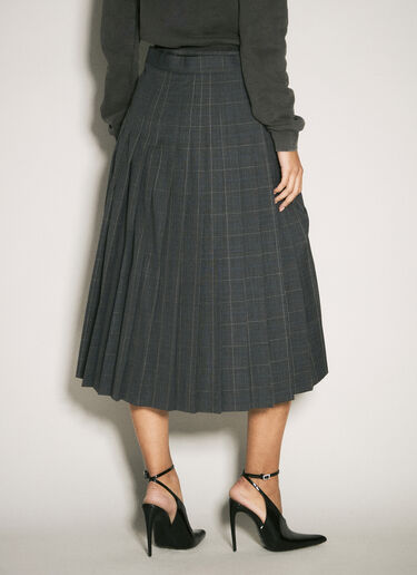 Taped Double Skirt Balenciaga Taped Double Skirt Black bal0258001
