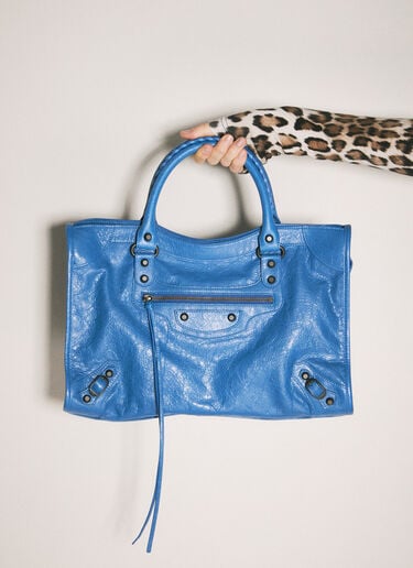 ル シティ ミディアムハンドバッグ Balenciaga ル シティ ミディアムハンドバッグ ブルー bal0258024