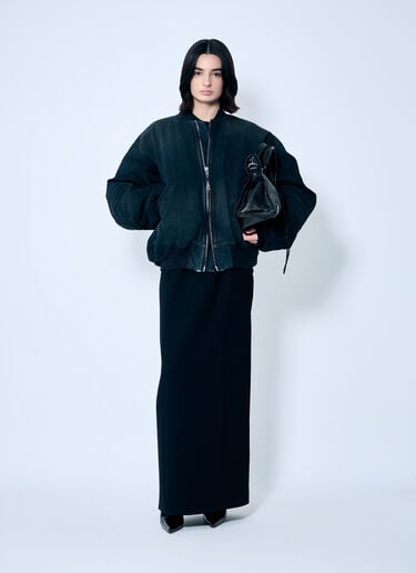 Distressed Bomber Jacket Balenciaga Distressed Bomber Jacket Black bal0259003