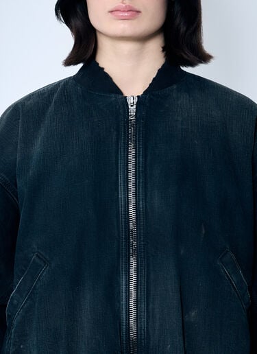 Distressed Bomber Jacket Balenciaga Distressed Bomber Jacket Black bal0259003