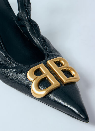 Monaco Slingback Heels Balenciaga Monaco Slingback Heels Black bal0259017