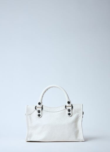 Balenciaga Mini Le City Handbag White bal0259033