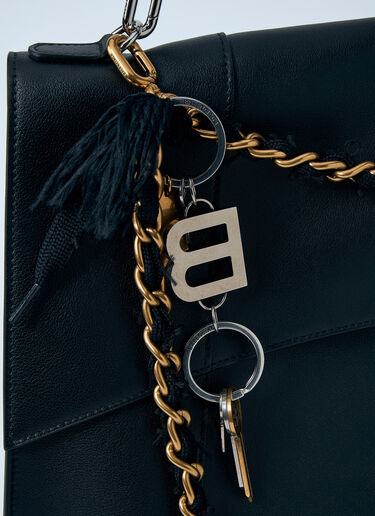 大号柔软 Hourglass 手提包 Balenciaga 大号柔软 Hourglass 手提包 黑色 bal0259034