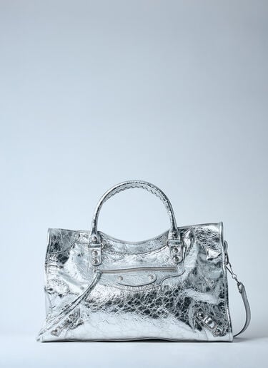 Medium Le City Handbag Balenciaga Medium Le City Handbag Silver bal0259041