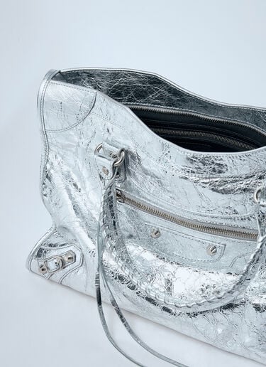 Medium Le City Handbag Balenciaga Medium Le City Handbag Silver bal0259041