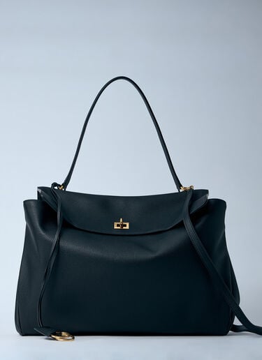 Balenciaga 라지 로데오 핸드백 블랙 bal0260007