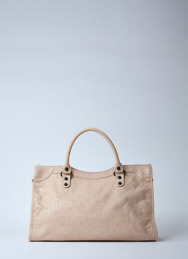 Balenciaga LE シティ ミディアムハンドバッグ  ブラウン bal0260009