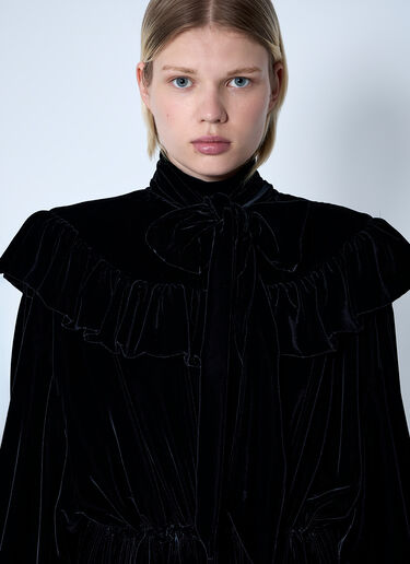 Lace-Up Dress Balenciaga Lace-Up Dress Black bal0260014