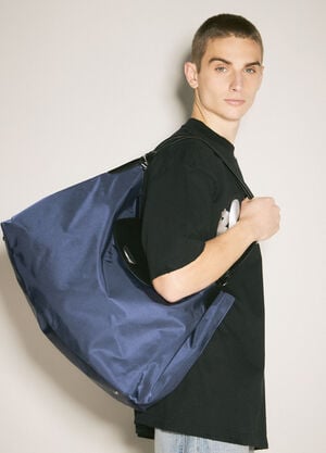 Balenciaga ジュネーブ ラージ ホーボーバッグ ブルー bal0358001