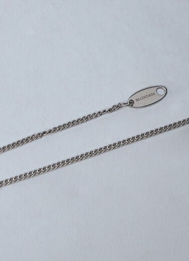 Balenciaga Darling 项链  银色 bal0360007