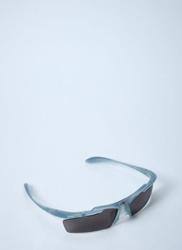 Turbo Rectangle Sunglasses Balenciaga Turbo Rectangle Sunglasses Grey bal0360010