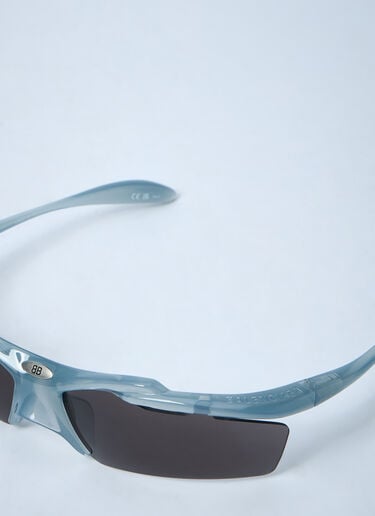 Turbo Rectangle Sunglasses Balenciaga Turbo Rectangle Sunglasses Grey bal0360010
