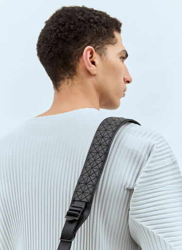 Crystal Matte Flap Crossbosy Bag Bao Bao Issey Miyake Crystal Matte Flap Crossbosy Bag Black bao0158001