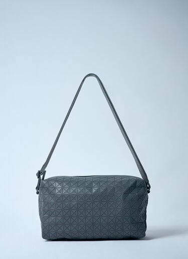 Bao Bao Issey Miyake Saddle Crossbody Bag Grey bao0159003