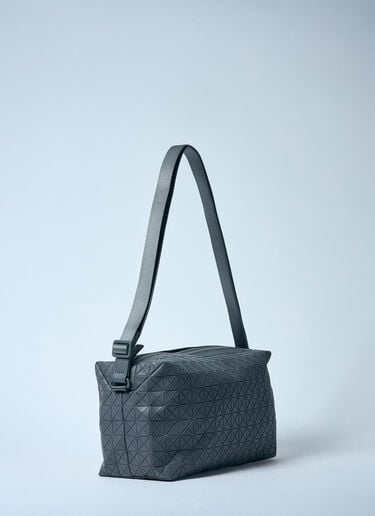 Bao Bao Issey Miyake Saddle Crossbody Bag Grey bao0159003