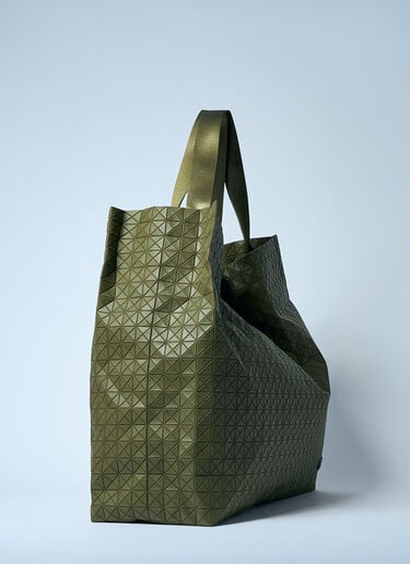 Bao Bao Issey Miyake Cart One-Tone Tote Bag Green bao0159004